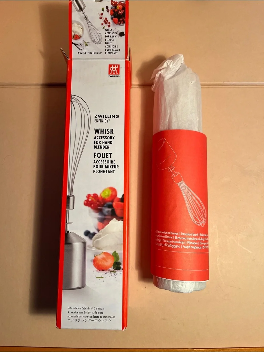 Zwilling Enfinigy Whisk Accessoryfor hand blender - New in Box